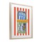 Stupell Industries Sardines with Antique Ship Framed Print Under Glass, design by Arrolynn Weiderhold